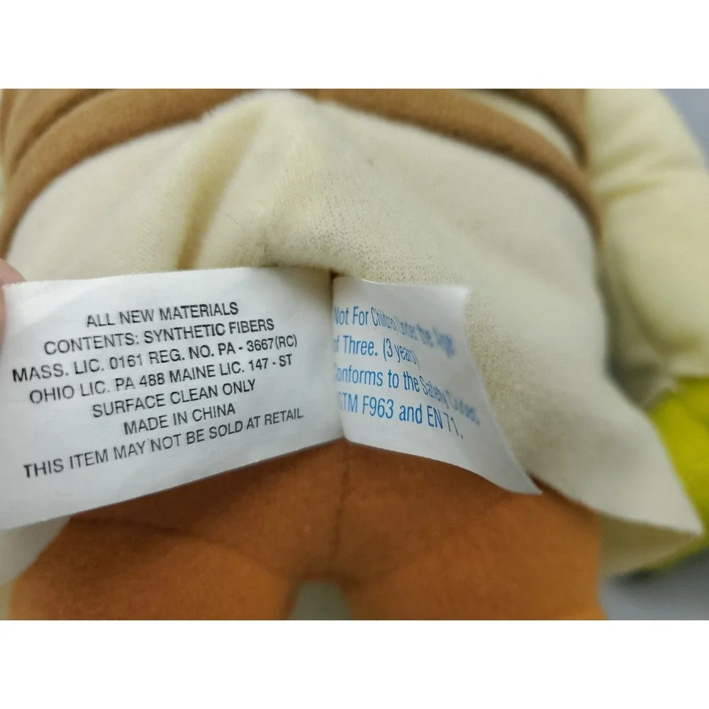 2004 Dreamworks Shrek 2 Shrek Stuffed Plush Toy by Nanco 15‎ inch With Tag Read